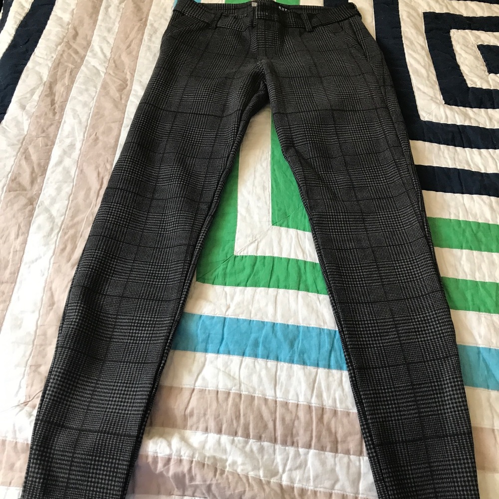 Kut From The Kloth Mia Plaid career high rise Skinny Pants Size 4